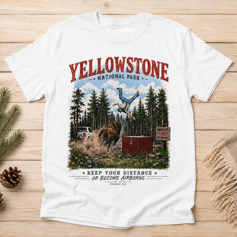 Do Not Pet the Fluffy Cows Shirt, Bison Yellowstone National Park T-Shirt, Gift for Wildlife Lovers