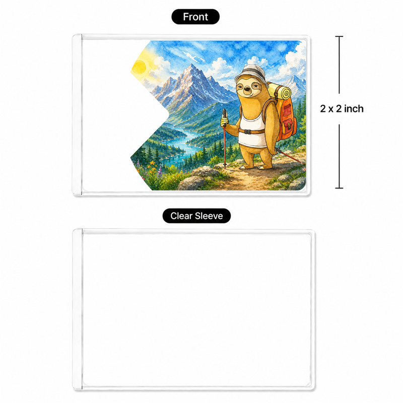 Sloth National Park Pass Sleeve | Hiking Camper Gift