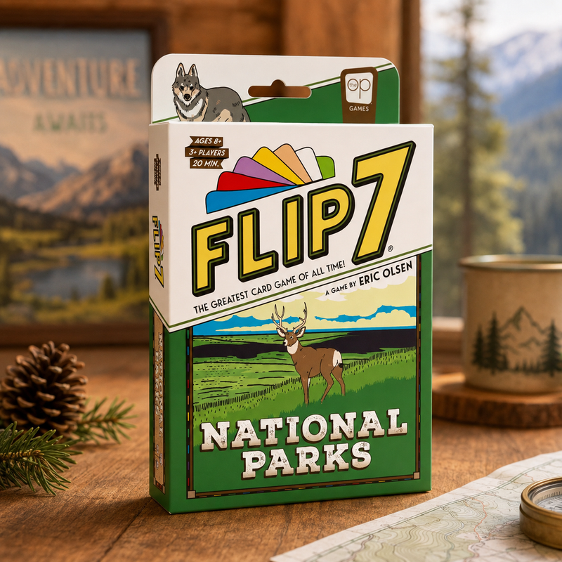National Parks Card Game, Fast-Paced Family Travel Game, Art Inspired by America’s Natural Wonders