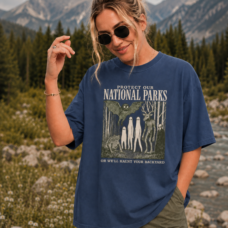 Protect Our National Parks Comfort Color T-shirt, Gift For Hikers & Nature Lovers