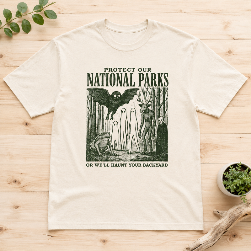Protect Our National Parks Comfort Color T-shirt, Gift For Hikers & Nature Lovers