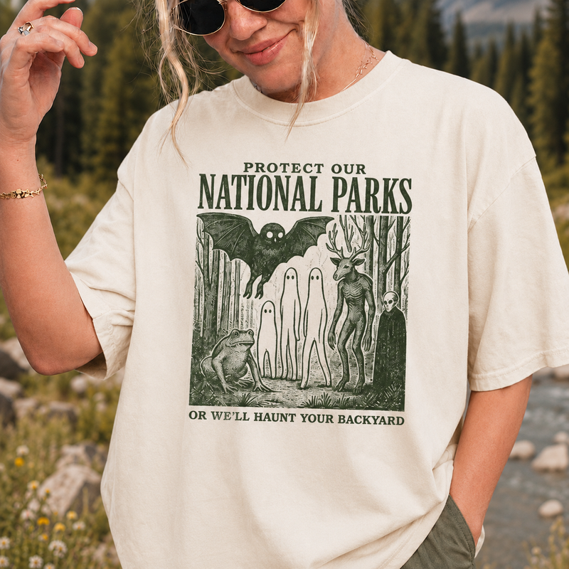 Protect Our National Parks Comfort Color T-shirt, Gift For Hikers & Nature Lovers