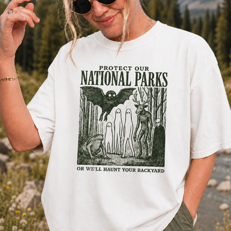 Protect Our National Parks Comfort Color T-shirt, Gift For Hikers & Nature Lovers