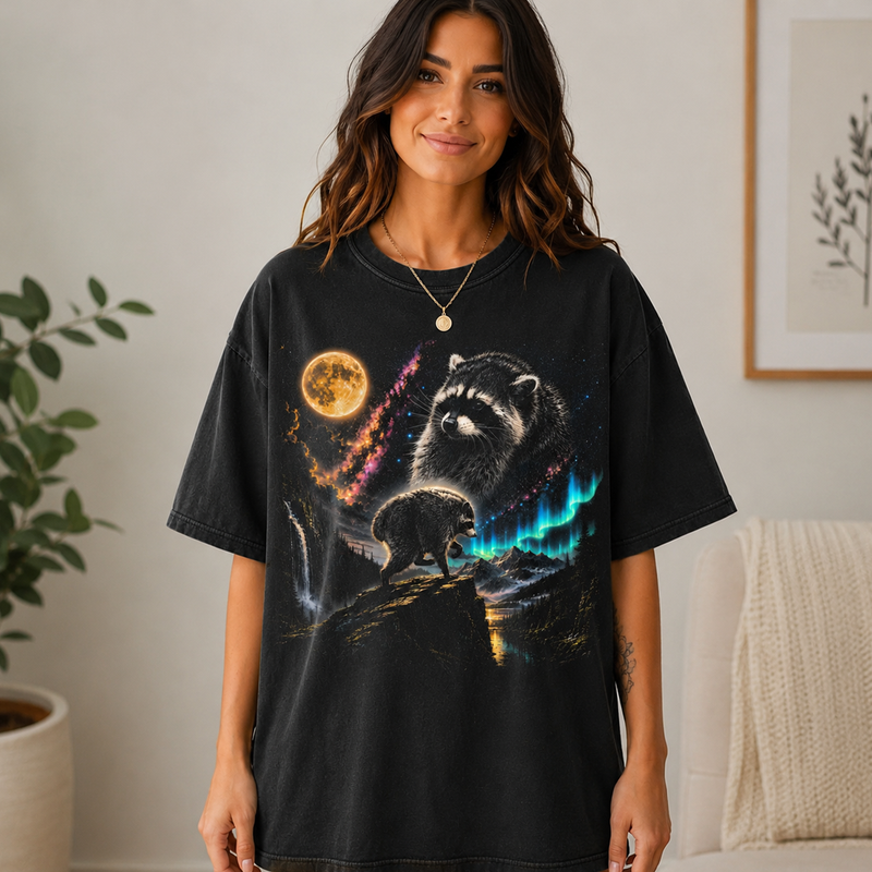 Jimothy Raccoon Shirt, Seattle Feral Legend Comfort Colors Tee, Viral Trash Panda Gift
