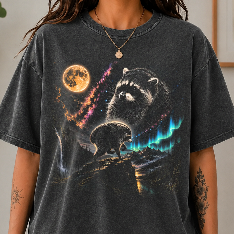 Jimothy Raccoon Shirt, Seattle Feral Legend Comfort Colors Tee, Viral Trash Panda Gift