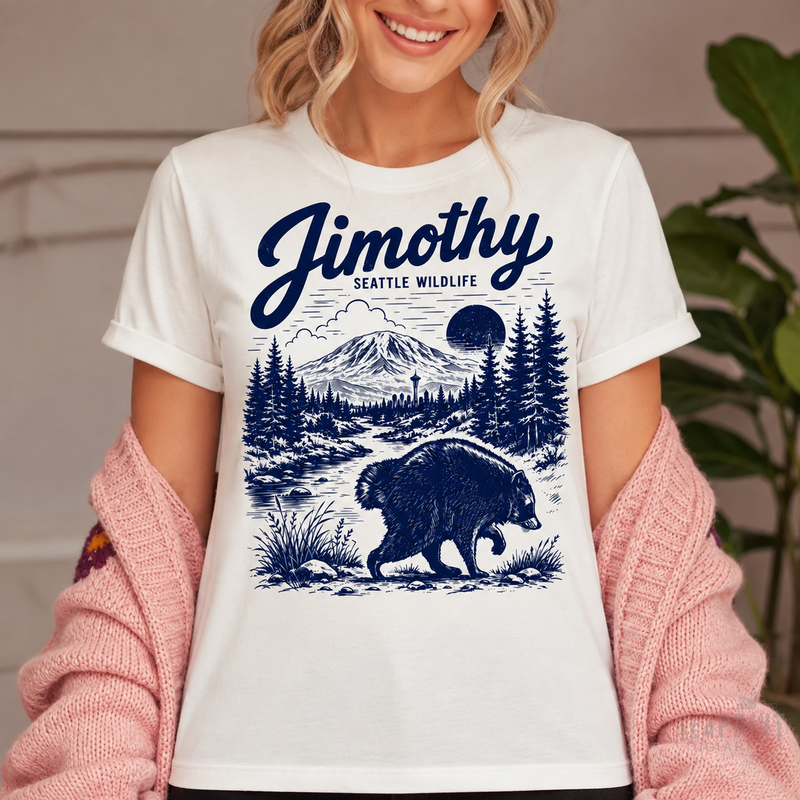 Jimothy Raccoon Shirt, Seattle Wildlife Comfort Colors Tee, Viral Feral Legend T-Shirt