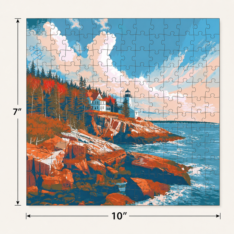National Parks Jigsaw Puzzle Box Set, Gift for National Park Lovers
