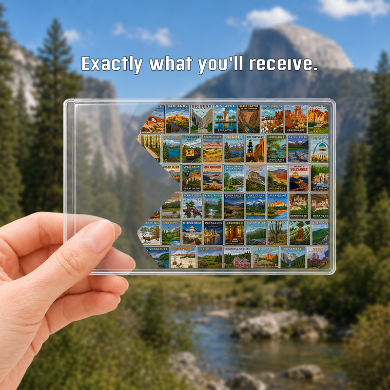 America National Parks Pass Sleeve | Gift for Park Collectors & Hikers