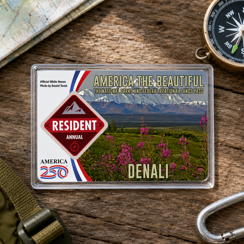 National Park Pass Sleeve | Gifts for Hikers & Camp Lovers | Pass Protector