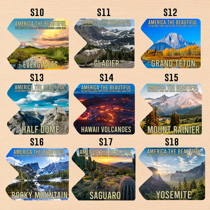 National Park Pass Sleeve | Gifts for Hikers & Camp Lovers | Pass Protector