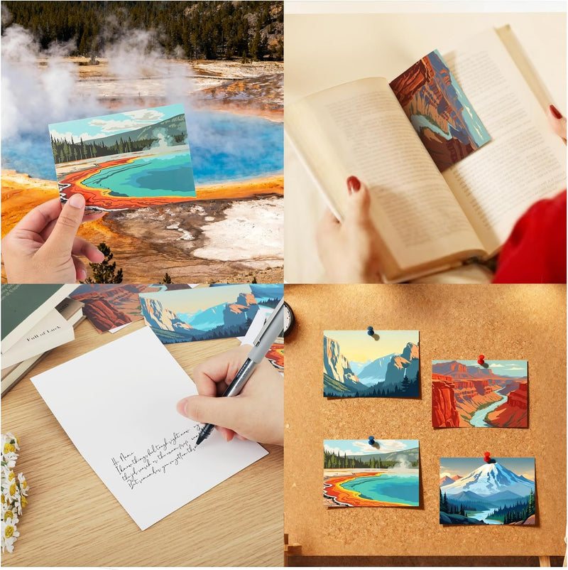 48 Pack National Park Blank Greeting Cards with Envelopes, All Occasion Note Cards