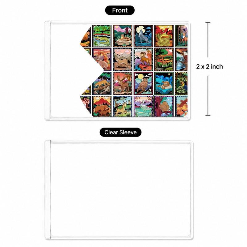 Wildlife National Park Pass Sleeve – Gift for Hikers & Campers