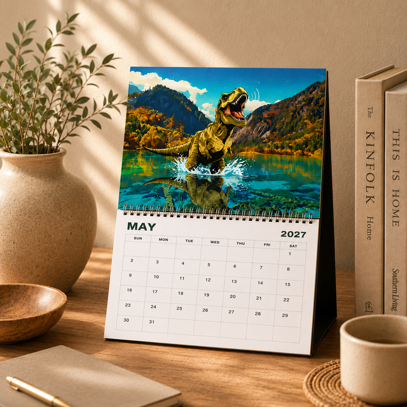 2027 National Parks Monster Wall Calendar, Scenic Nature Art, Outdoor Lover Gift